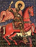 Translation of the relics of the Greatmartyr Theodore Stratelates