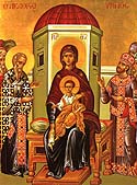 Icon of the Mother of God of the Akathist