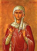 Virginmartyr Chryse of Rome