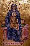 Icon of the Mother of God &ldquo;Enthroned&rdquo;