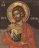 Martyr Cleonicus of Amasea