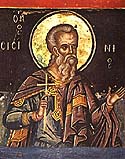 Martyr Sisinius of the Holy 40 Martyrs of Sebaste