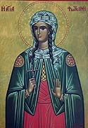 Martyr Photina (Svetlana), the Samaritan Woman, and Her Sons