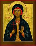 Virginmartyr Justina of Nicomedia