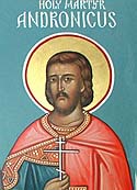Martyr Andronicus at Tarsus, in Cilicia