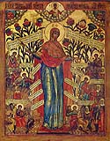 Icon of the Mother of God &ldquo;the Joy of All Who Sorrow&rdquo;