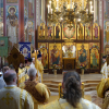 His Beatitude Metropolitan Tikhon Concelebrates With His Beatitude Archbishop Stefan of Macedonian Orthodox Church