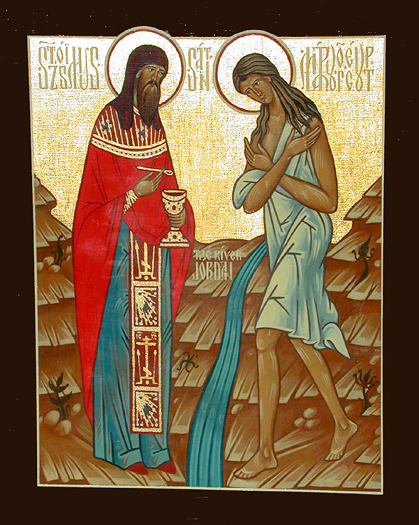 5th Sunday of Great Lent: St Mary of Egypt - Troparion & Kontakion ...