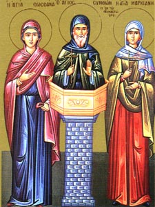 Venerable Simeon Stylites the Younger of Wonderful Mountain - Orthodox ...