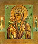 Icon of the Mother of God “The Unfading Bloom”