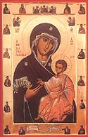 Appearance of the Iberian (Iveron) Icon of the Mother of God
