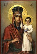 Icon of the Mother of God of Humility