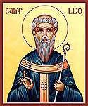 Saint Leo, Bishop of Catania in Sicily