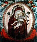 Icon of the Mother of God “Tenderness” from Pskov-Pechersk