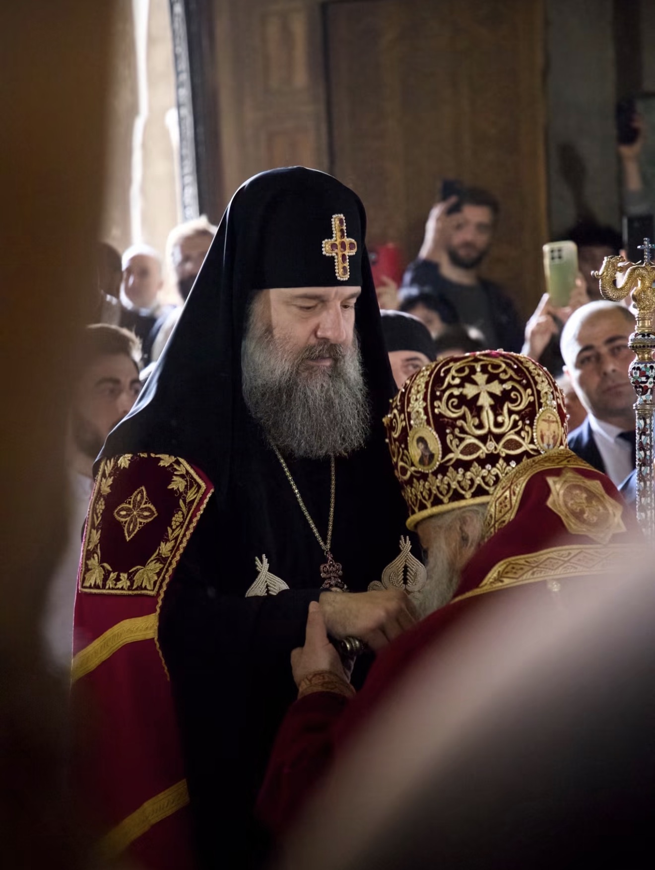 Orthodox clergy gathered in Georgia